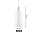 GobekUsa Industrial Stained Glass Pendant Lamp LED Hanging Lights for Dining & Living Room