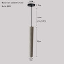 GobekUsa Industrial Stone LED Pendant Lamp, Adjustable Wire, Colorful Options