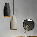 GobekUsa Industrial Style Pendant Chandelier, Grey/Black E27 Lamp for Bedroom, Coffee Shop, Bar
