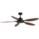 GobekUsa 42" Black Industrial Style Ceiling Fan with Remote Control