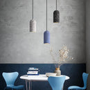 GobekUsa Cement Pendant Lights - LED Industrial Decor for Kitchen Dining Room Bar