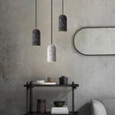 GobekUsa Cement Pendant Lights - LED Industrial Decor for Kitchen Dining Room Bar