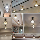 Industrial vintage ceiling light geometric diamond living room lamp by Decorbites