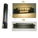 GobekUsa Industrial Wall Lamp Black Silver Copper 8W LED Sconce Light for Bedroom Café