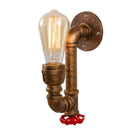 GobekUsa Industrial Water Pipe Wall Light Sconce for Corridor Cafe Bar Decoration
