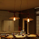 GobekUsa Wire Guard Hanging Light with Pipe Design - 2-Light Weathered Copper Iron Island Lighting"

Note: While keeping the title concise for SEO purposes, it is important to maintain the essential product details in the improved title.