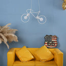 GobekUsa Iron Bicycle Pendant Light chandelier - Industrial Ceiling Decor for Living Room
