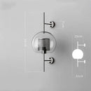 GobekUsa Industrial Wind Grid Wall Lamp for Living Room, Bedroom, Restaurant, Study, Loft