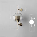 GobekUsa Industrial Wind Grid Wall Lamp for Living Room, Bedroom, Restaurant, Study, Loft
