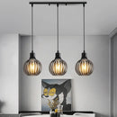 GobekUsa Industrial Wood Pendant Chandelier for Dinning Living Room Kitchen LED Fixture