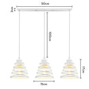 GobekUsa Industrial Wood Pendant Chandelier for Dinning Living Room Kitchen LED Fixture