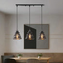 GobekUsa Industrial Wood Pendant Chandelier for Dinning Living Room Kitchen LED Fixture