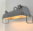 Industrial Galvanized Farmhouse Vanity Light by The Lamp Goods