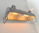 Industrial Galvanized Farmhouse Vanity Light by The Lamp Goods