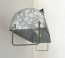 Industrial Galvanized Farmhouse Vanity Light by The Lamp Goods
