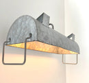 Industrial Galvanized Farmhouse Vanity Light by The Lamp Goods