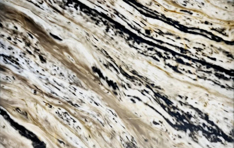 Infinity White Bookmatching Polished Marble Slab