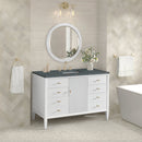 James Martin Myrrin 48" Single Bathroom Vanity, Bright White