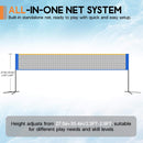 [26X46FT] Inflatable Commercial Floating Pickleball And Volleyball Court With Net (SAK39071) by SAKSBY WHOLESALE