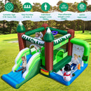 Inflatable Christmas Bouncy House with 735w Blower by LJGDeals