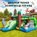 Inflatable Christmas Bouncy House with 735w Blower by LJGDeals