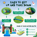 Inflatable Christmas Bouncy House with 735w Blower by LJGDeals
