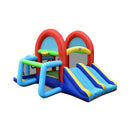 Inflatable Jumping Castle Bounce House with Dual Slides without Blower by LJGDeals