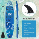 Inflatable Stand Up Paddle Board Sup Board with Premium SUP Accessories by LJGDeals