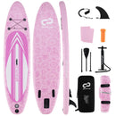 Inflatable Stand up Paddle Board iSUP Board Accessories with 3 Fins and Backpack by LJGDeals