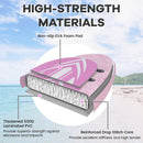 Inflatable Stand up Paddle Board iSUP Board Accessories with 3 Fins and Backpack by LJGDeals