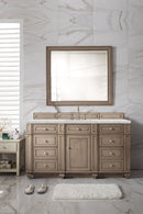 James Martin Bristol 60" Single Bathroom Vanity, Whitewashed Walnut