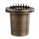 UNBP01 Tulay Brass In-Ground Well Light Grill Face Low Voltage Landscape Lighting