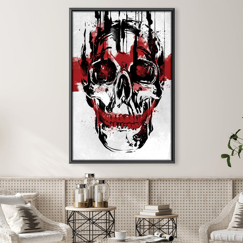 Ink Skull Canvas