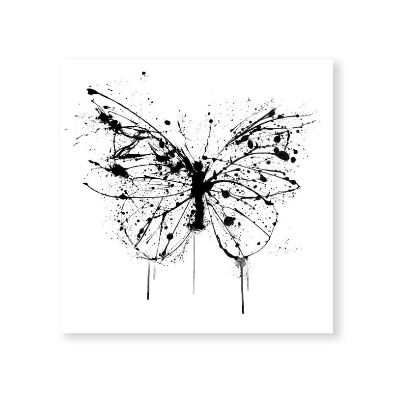 Inked Butterfly Canvas