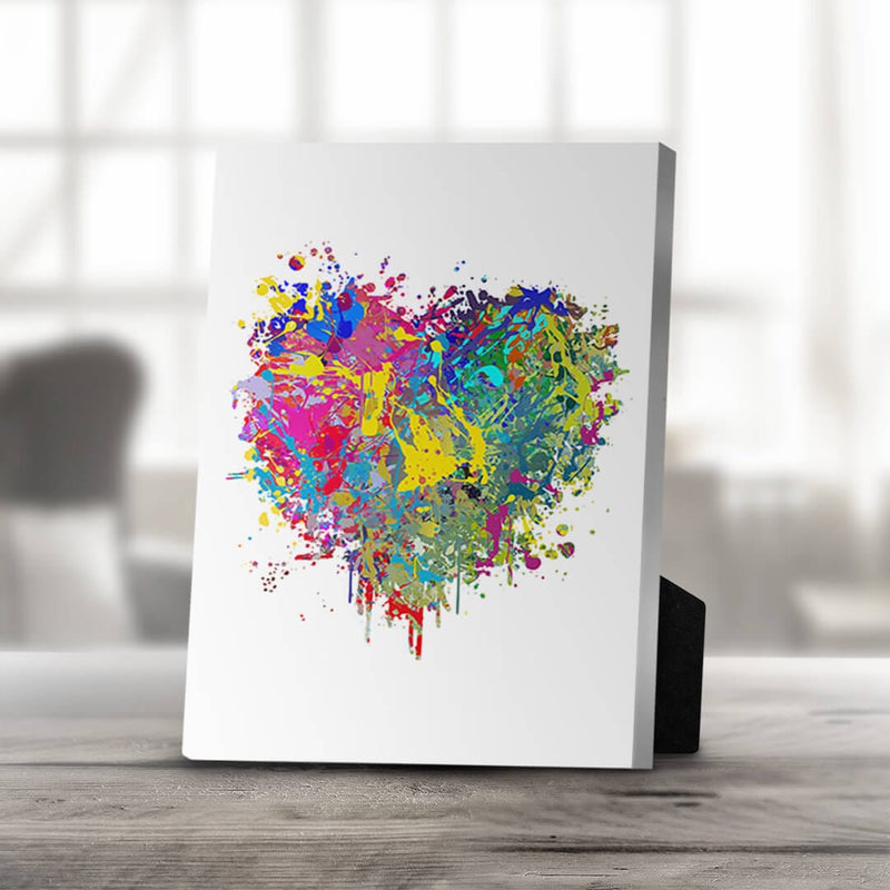 Inked Love Desktop Canvas