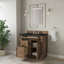 James Martin Bristol 36" Single Bathroom Vanity, Saddle Brown