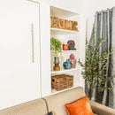 Wall Bed with Extended Sofa