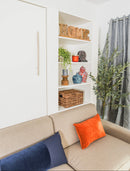 Wall Bed with Extended Sofa