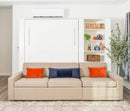 Wall Bed with Extended Sofa