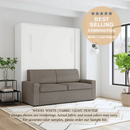 Wall Bed with Sofa by Inovabed