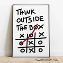 GobekUsa Inspirational Discipline Art Canvas Print for Home