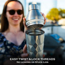 FANCY MAN Insulated Cocktail Shaker by Wild Man Drinking Company