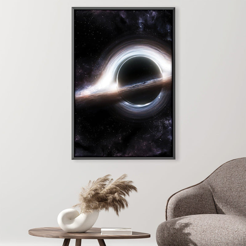 Interstellar Black Holes Canvas