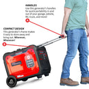 5500 Watt Inverter Generator Super Quiet Portable Gas Power Professional Use by Tomahawk Power