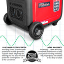 5500 Watt Inverter Generator Super Quiet Portable Gas Power Professional Use by Tomahawk Power