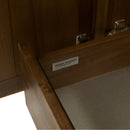 James Martin Marcello 36" Floating Single Bathroom Vanity, Chestnut