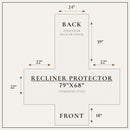 Velvet Furniture Protectors - Velvet Collection by Great Bay Home