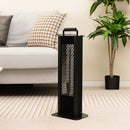 IP65 Waterproof Aluminum Heater with Double-Sided Heating and Overheat Protection-Black by LJGDeals