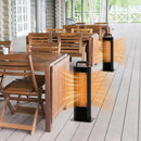 IP65 Waterproof Aluminum Heater with Double-Sided Heating and Overheat Protection-Black by LJGDeals