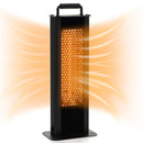 IP65 Waterproof Aluminum Heater with Double-Sided Heating and Overheat Protection-Black by LJGDeals